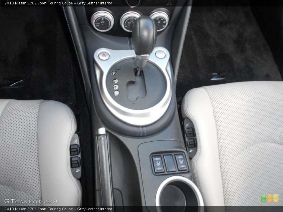 Gray Leather Interior Transmission for the 2010 Nissan 370Z Sport Touring Coupe #70337340