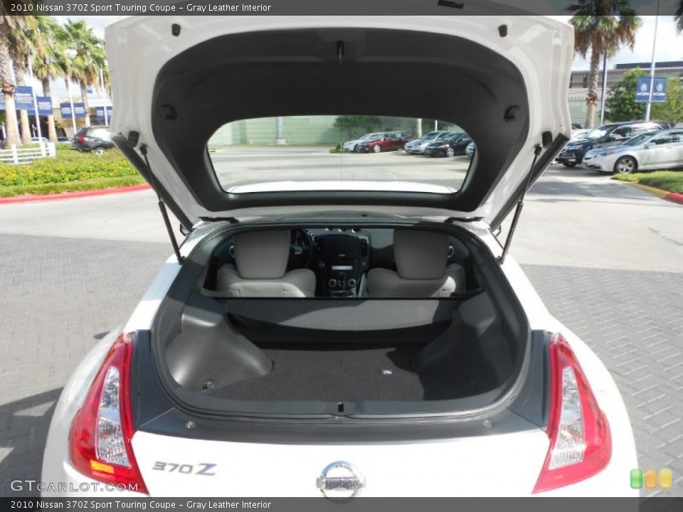 Gray Leather Interior Trunk for the 2010 Nissan 370Z Sport Touring Coupe #70337421