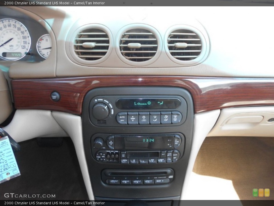 Camel/Tan Interior Controls for the 2000 Chrysler LHS  #70338240