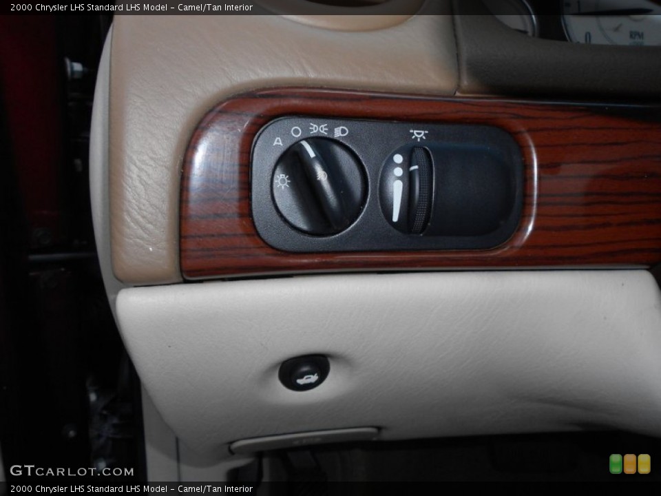 Camel/Tan Interior Controls for the 2000 Chrysler LHS  #70338300