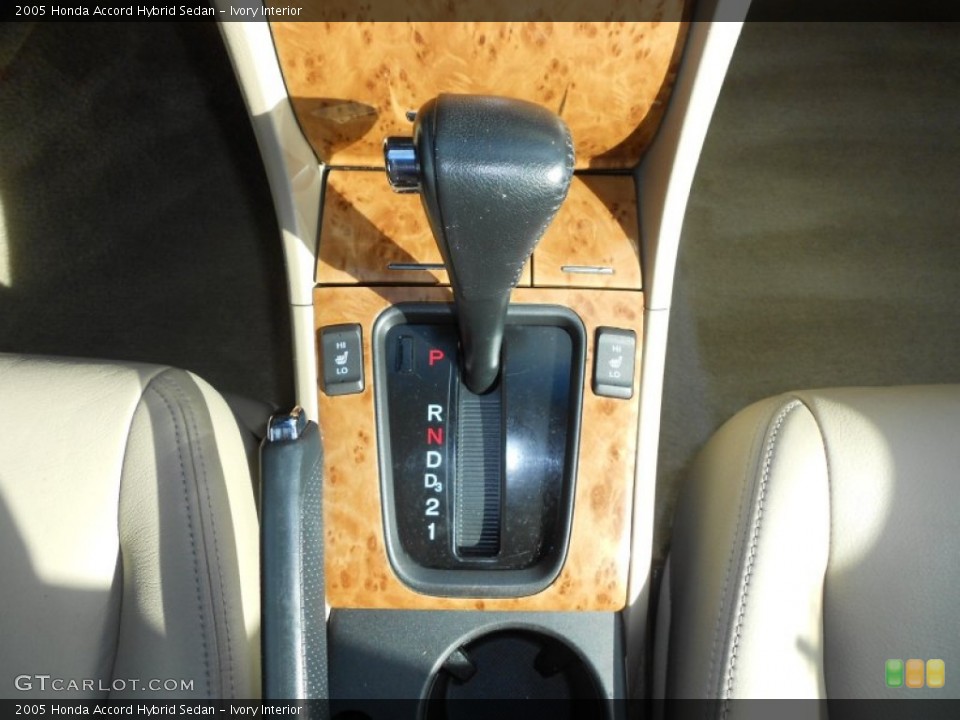Ivory Interior Transmission for the 2005 Honda Accord Hybrid Sedan #70339179