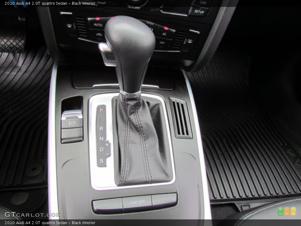 Black Interior Transmission for the 2010 Audi A4 2.0T quattro Sedan #70340397