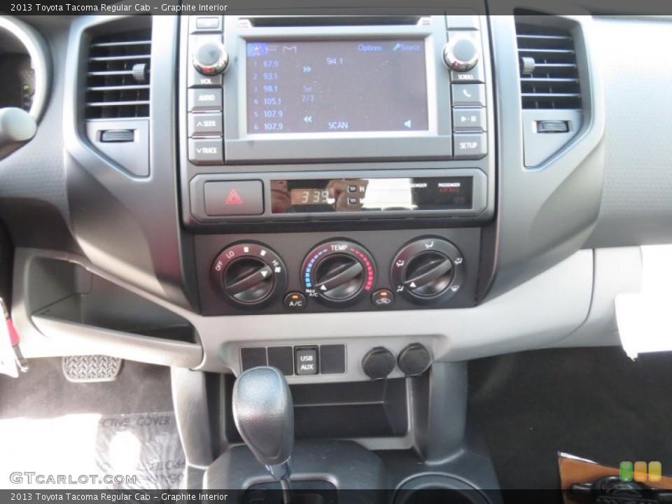 Graphite Interior Controls for the 2013 Toyota Tacoma Regular Cab #70342251