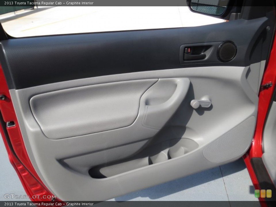 Graphite Interior Door Panel for the 2013 Toyota Tacoma Regular Cab #70342431