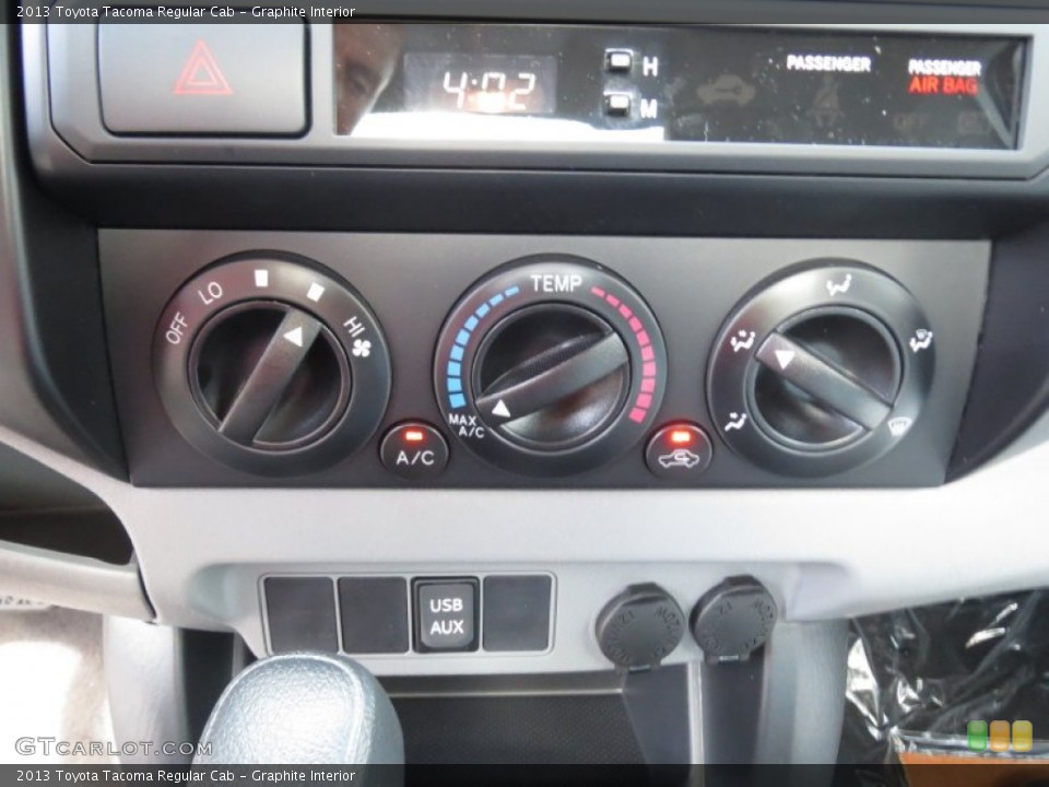 Graphite Interior Controls for the 2013 Toyota Tacoma Regular Cab #70342467