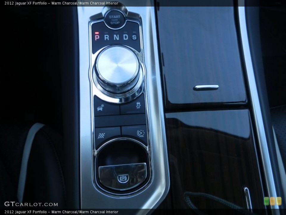 Warm Charcoal/Warm Charcoal Interior Transmission for the 2012 Jaguar XF Portfolio #70342635
