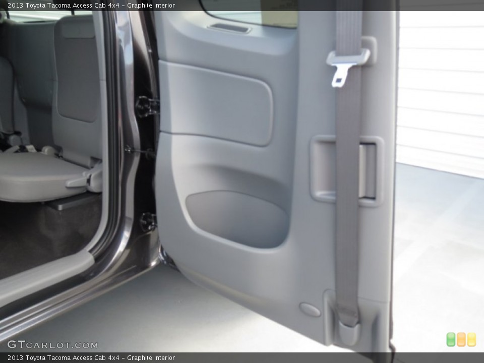 Graphite Interior Door Panel for the 2013 Toyota Tacoma Access Cab 4x4 #70342668