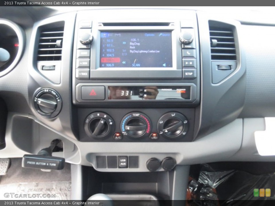 Graphite Interior Dashboard for the 2013 Toyota Tacoma Access Cab 4x4 #70342728