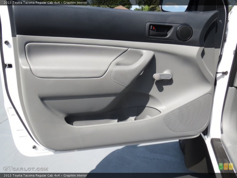 Graphite Interior Door Panel for the 2013 Toyota Tacoma Regular Cab 4x4 #70342962