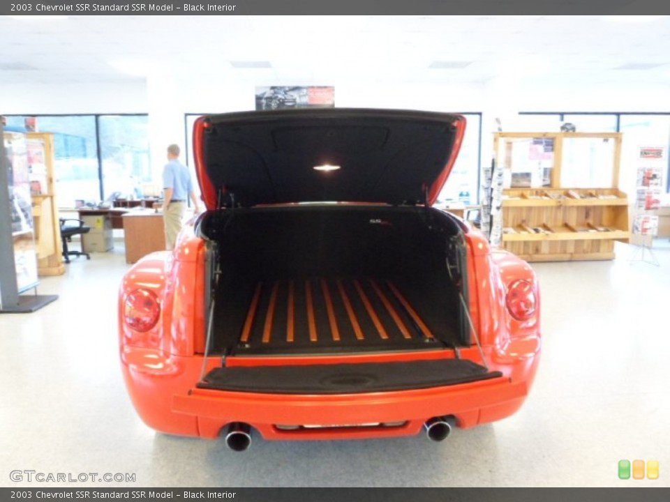 Black Interior Trunk for the 2003 Chevrolet SSR  #70344585