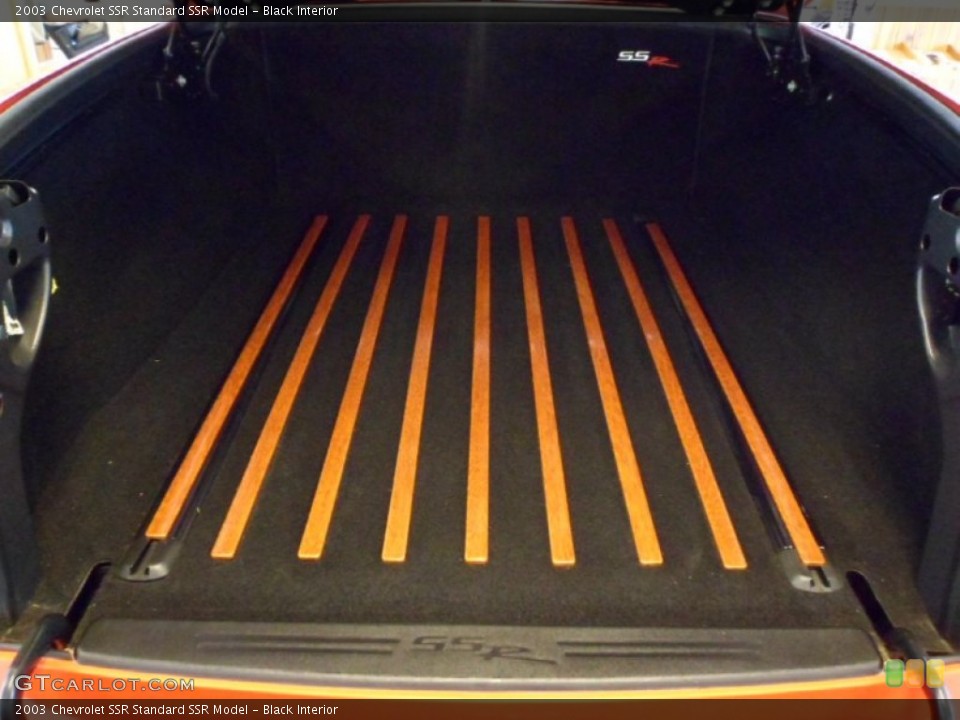 Black Interior Trunk for the 2003 Chevrolet SSR  #70344591
