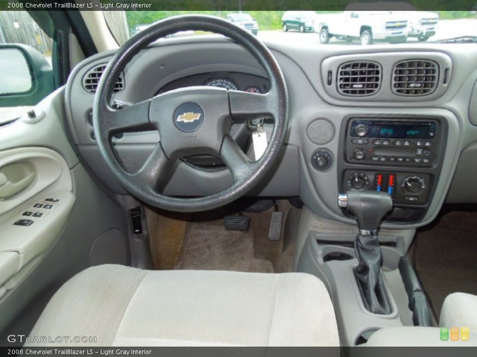 Light Gray Interior Dashboard for the 2008 Chevrolet TrailBlazer LS #70345350