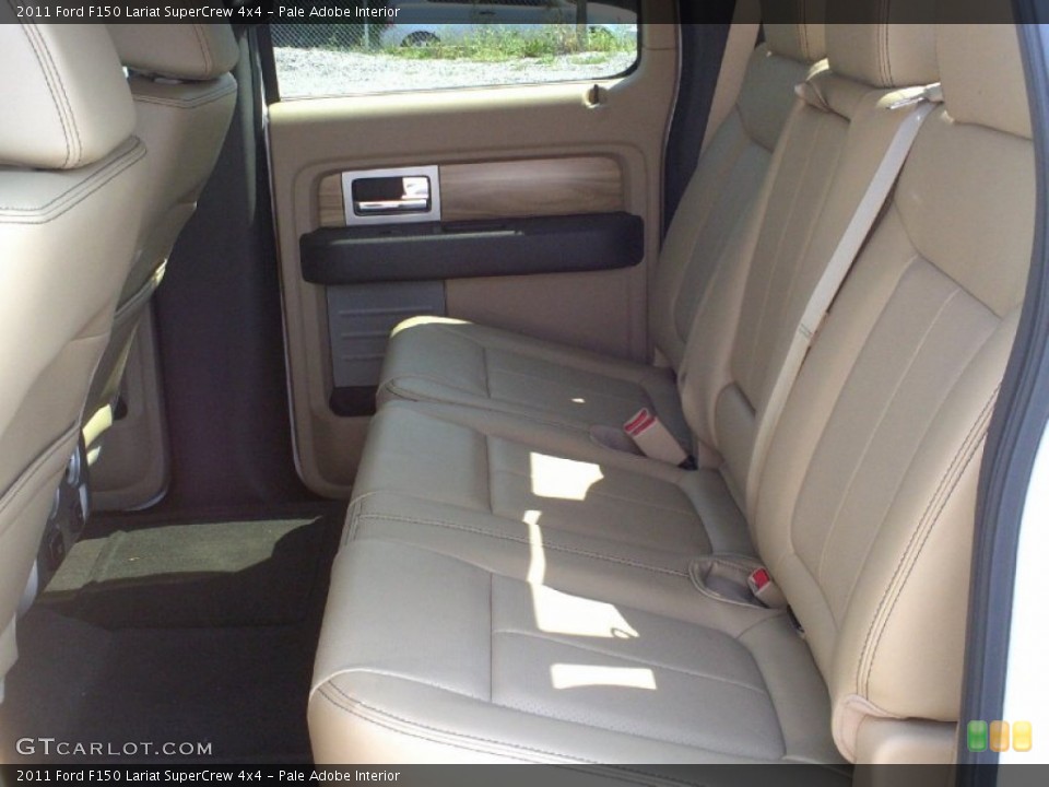 Pale Adobe Interior Rear Seat for the 2011 Ford F150 Lariat SuperCrew 4x4 #70350456