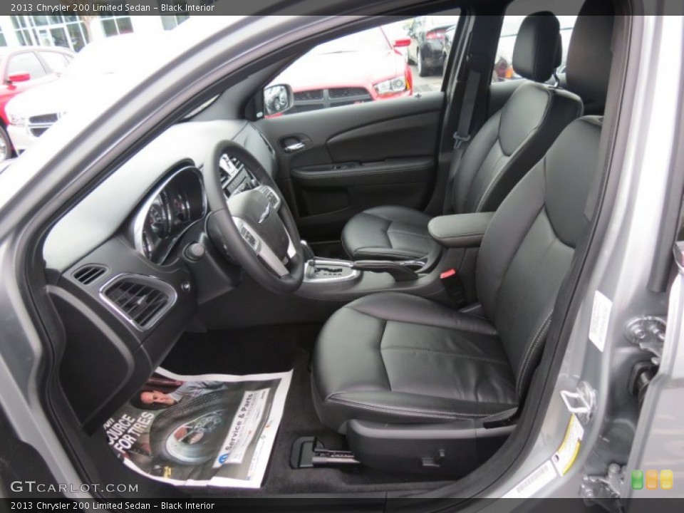 Black Interior Photo for the 2013 Chrysler 200 Limited Sedan #70353885