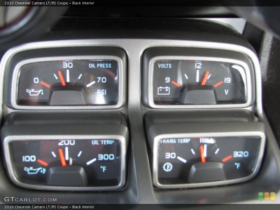 Black Interior Gauges for the 2010 Chevrolet Camaro LT/RS Coupe #70356261