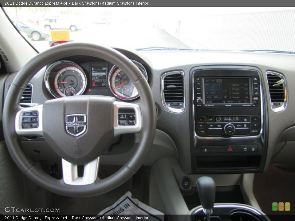 Dark Graystone/Medium Graystone Interior Dashboard for the 2011 Dodge Durango Express 4x4 #70356419