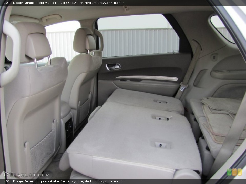 Dark Graystone/Medium Graystone Interior Rear Seat for the 2011 Dodge Durango Express 4x4 #70356524