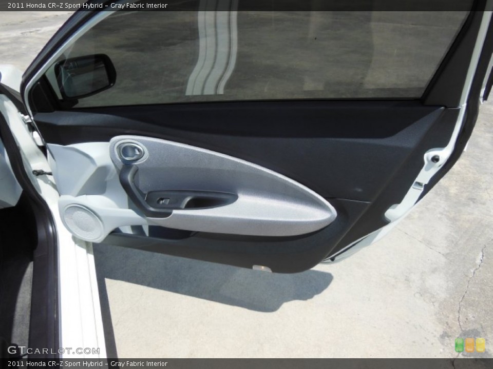 Gray Fabric Interior Door Panel for the 2011 Honda CR-Z Sport Hybrid #70356894