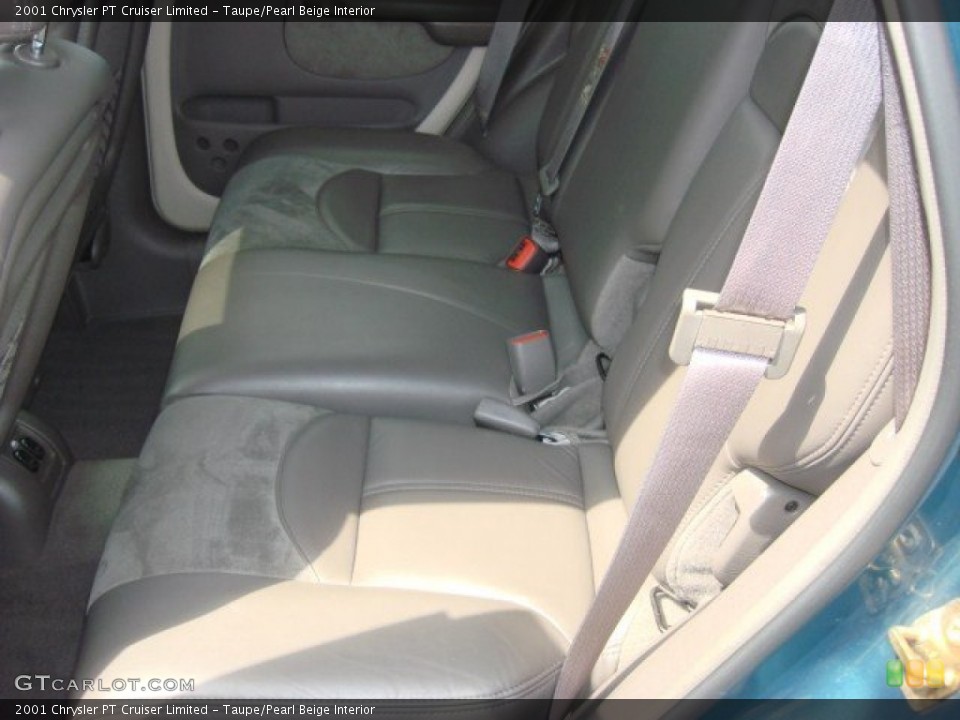 Taupe/Pearl Beige Interior Rear Seat for the 2001 Chrysler PT Cruiser Limited #70357120