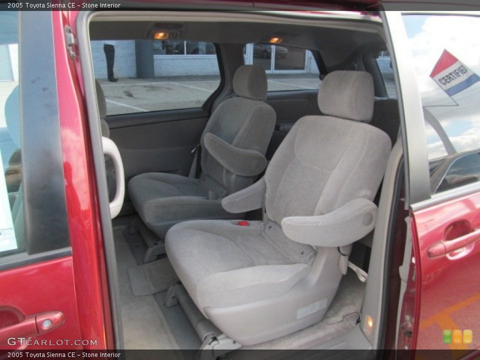 Stone Interior Rear Seat for the 2005 Toyota Sienna CE #70360626