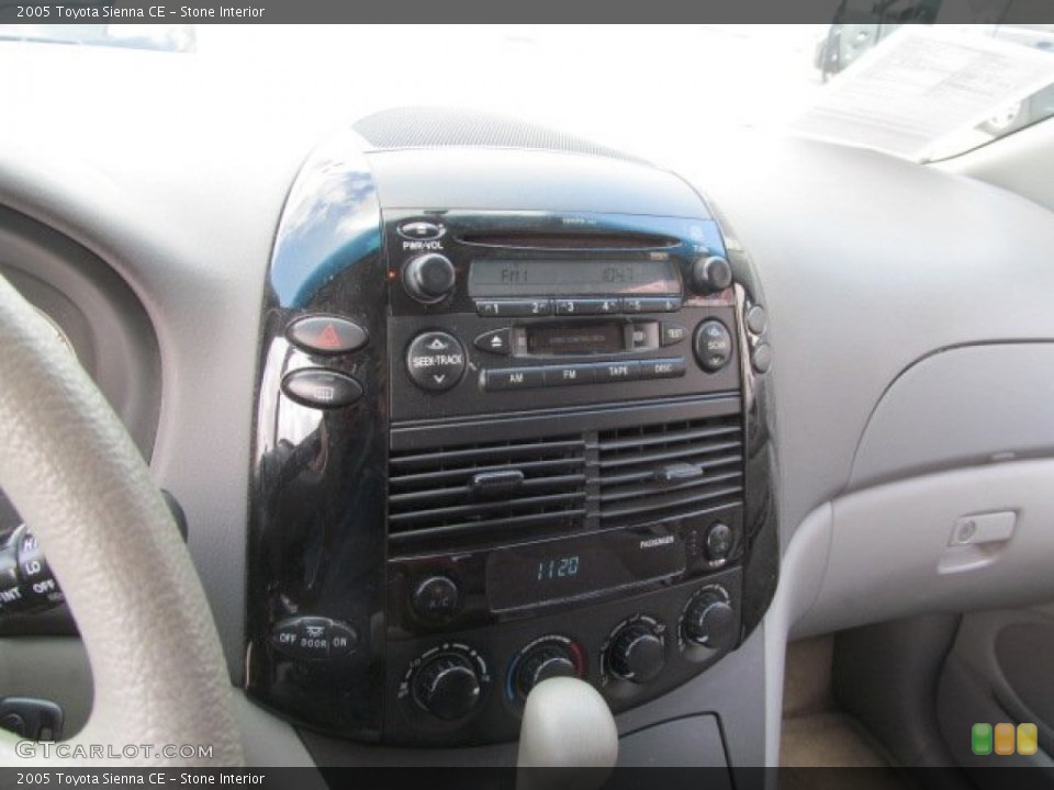Stone Interior Controls for the 2005 Toyota Sienna CE #70360653