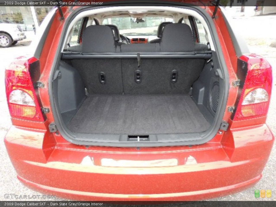 Dark Slate Gray/Orange Interior Trunk for the 2009 Dodge Caliber SXT #70361370