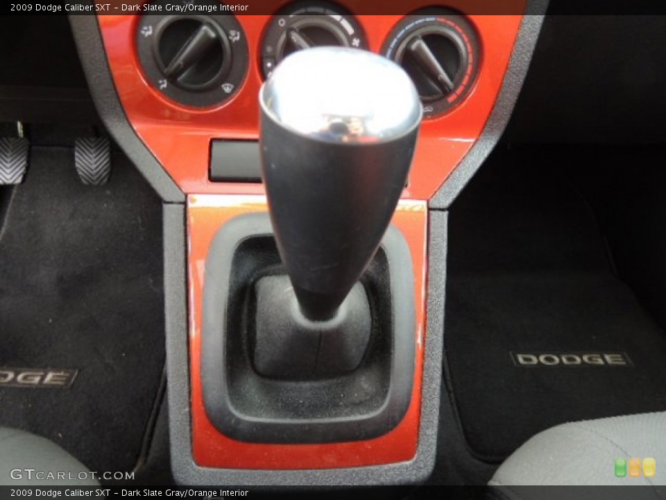 Dark Slate Gray/Orange Interior Transmission for the 2009 Dodge Caliber SXT #70361496
