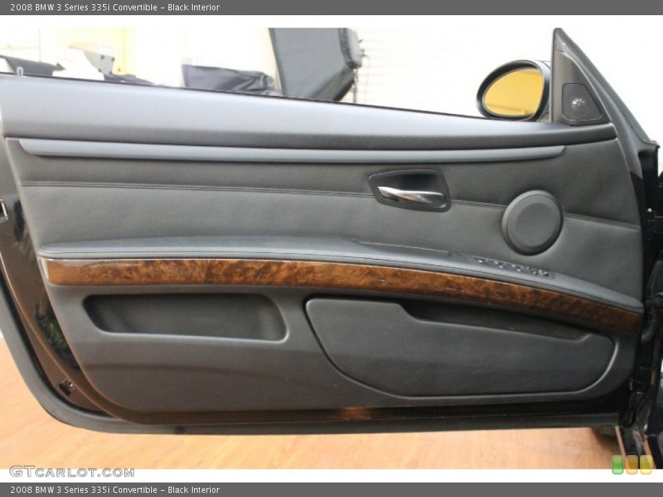 Black Interior Door Panel for the 2008 BMW 3 Series 335i Convertible #70363305