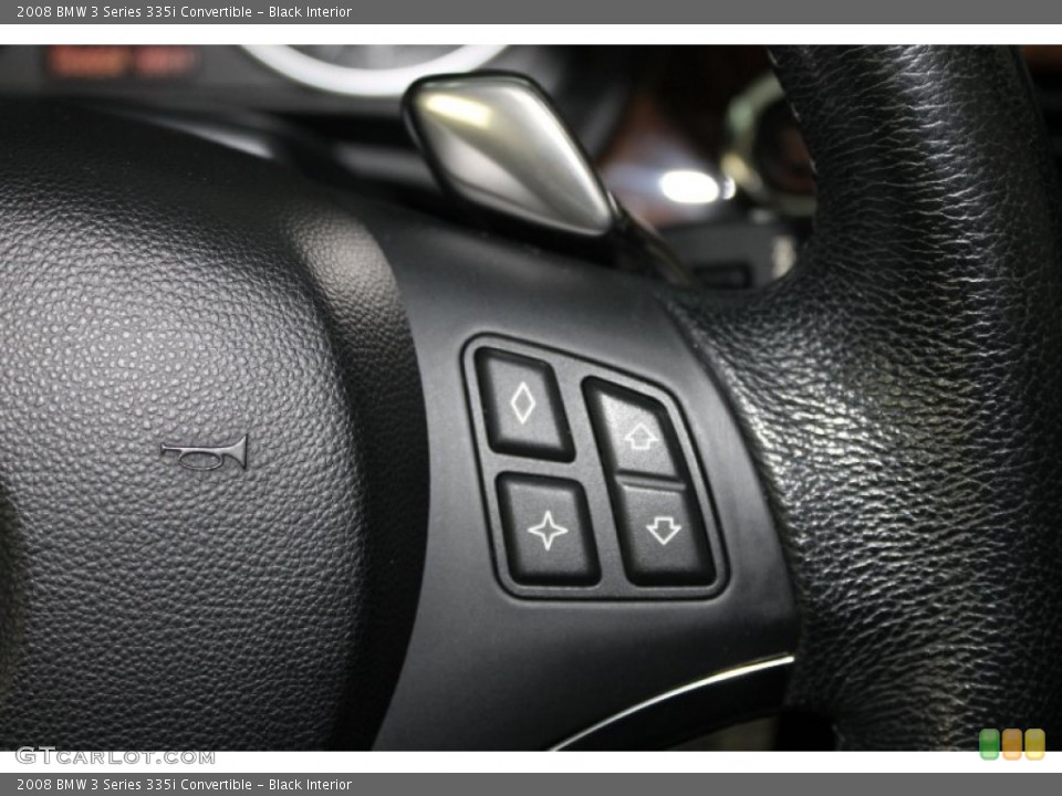 Black Interior Controls for the 2008 BMW 3 Series 335i Convertible #70363359