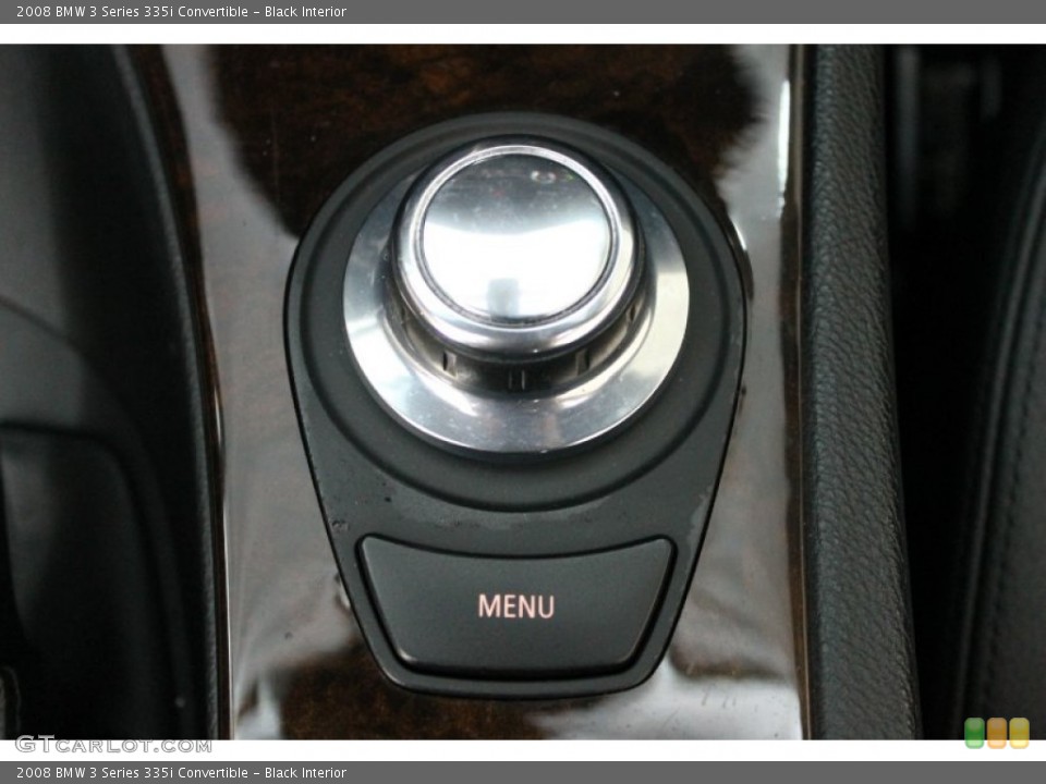 Black Interior Controls for the 2008 BMW 3 Series 335i Convertible #70363386