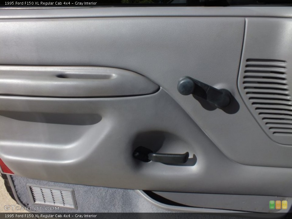 Gray Interior Door Panel for the 1995 Ford F150 XL Regular Cab 4x4 #70363761