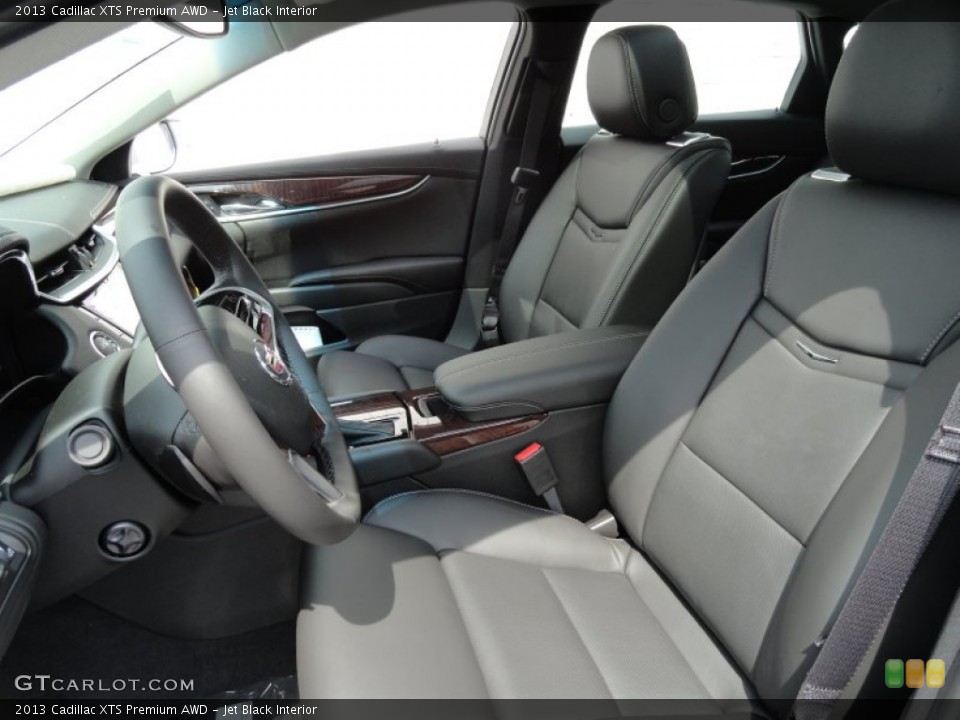 Jet Black Interior Front Seat for the 2013 Cadillac XTS Premium AWD #70364477