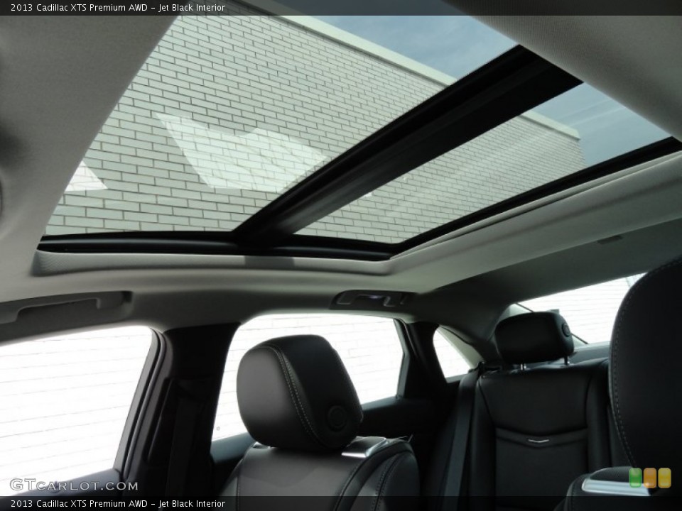 Jet Black Interior Sunroof for the 2013 Cadillac XTS Premium AWD #70364488