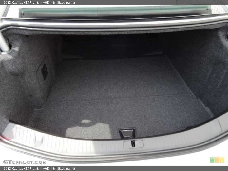 Jet Black Interior Trunk for the 2013 Cadillac XTS Premium AWD #70364514