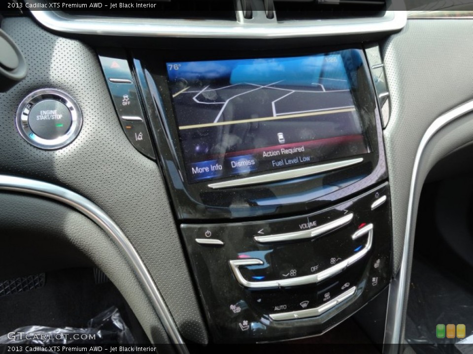 Jet Black Interior Controls for the 2013 Cadillac XTS Premium AWD #70364556