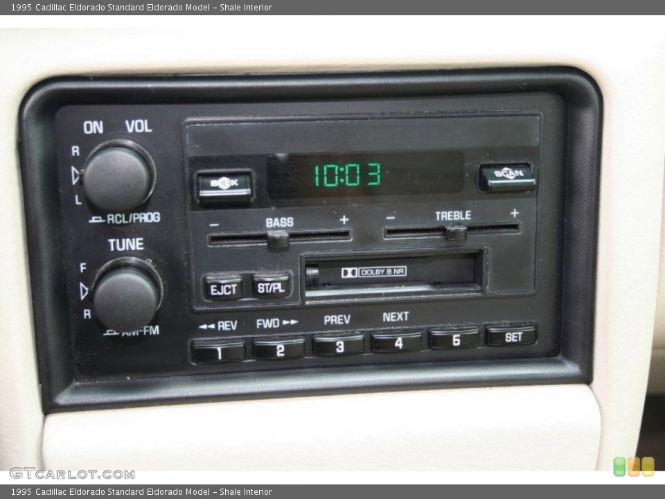 Shale Interior Audio System for the 1995 Cadillac Eldorado  #70368759