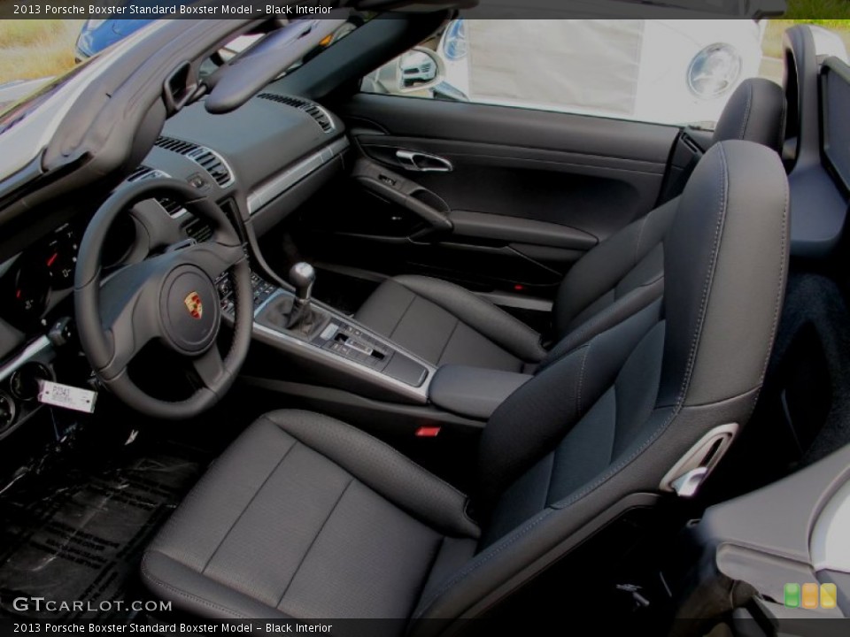 Black Interior Photo for the 2013 Porsche Boxster  #70369230