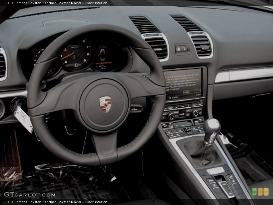 Black Interior Dashboard for the 2013 Porsche Boxster  #70369239