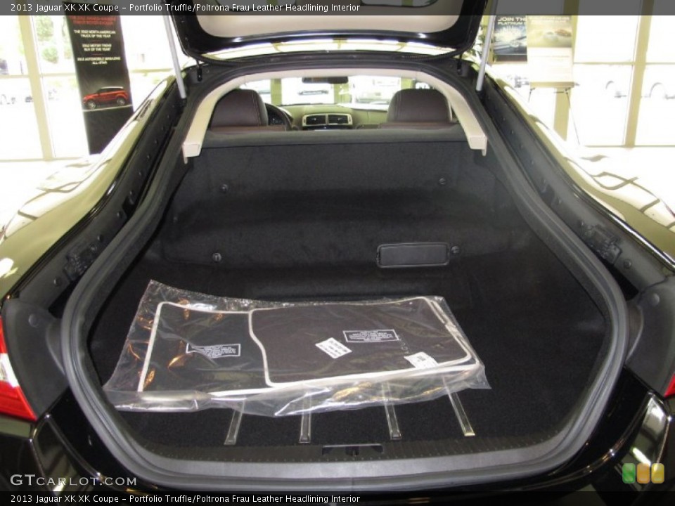 Portfolio Truffle/Poltrona Frau Leather Headlining Interior Trunk for the 2013 Jaguar XK XK Coupe #70369487