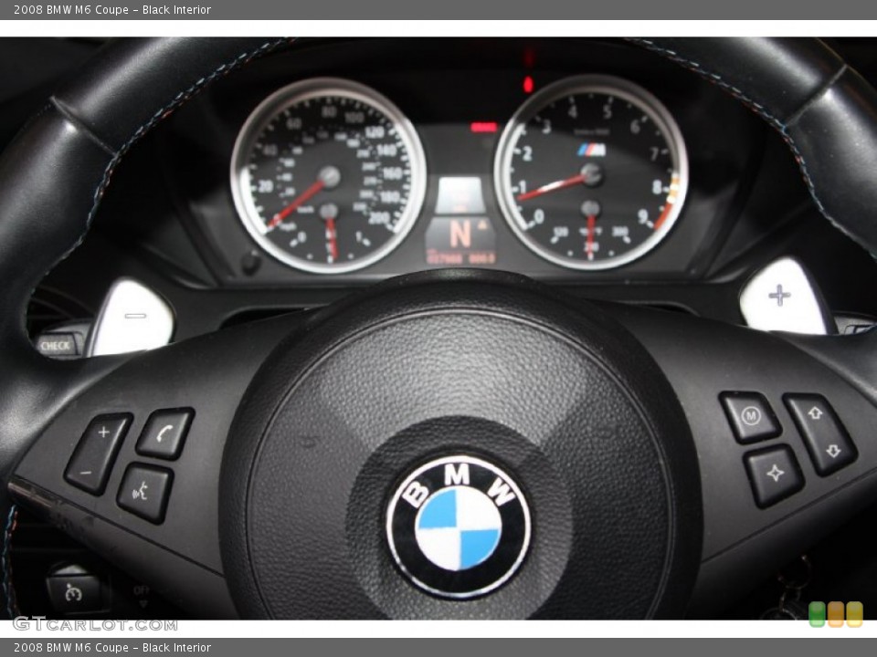 Black Interior Controls for the 2008 BMW M6 Coupe #70370430