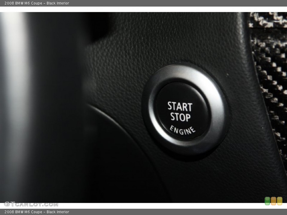 Black Interior Controls for the 2008 BMW M6 Coupe #70370445
