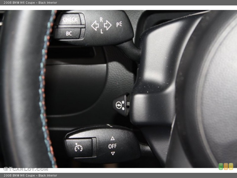 Black Interior Controls for the 2008 BMW M6 Coupe #70370452