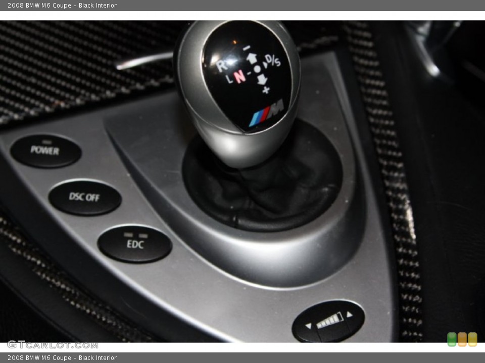 Black Interior Transmission for the 2008 BMW M6 Coupe #70370514