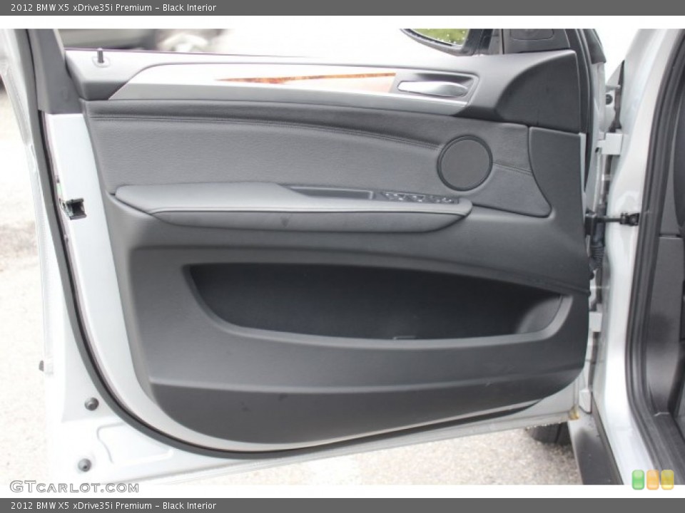 Black Interior Door Panel for the 2012 BMW X5 xDrive35i Premium #70371822