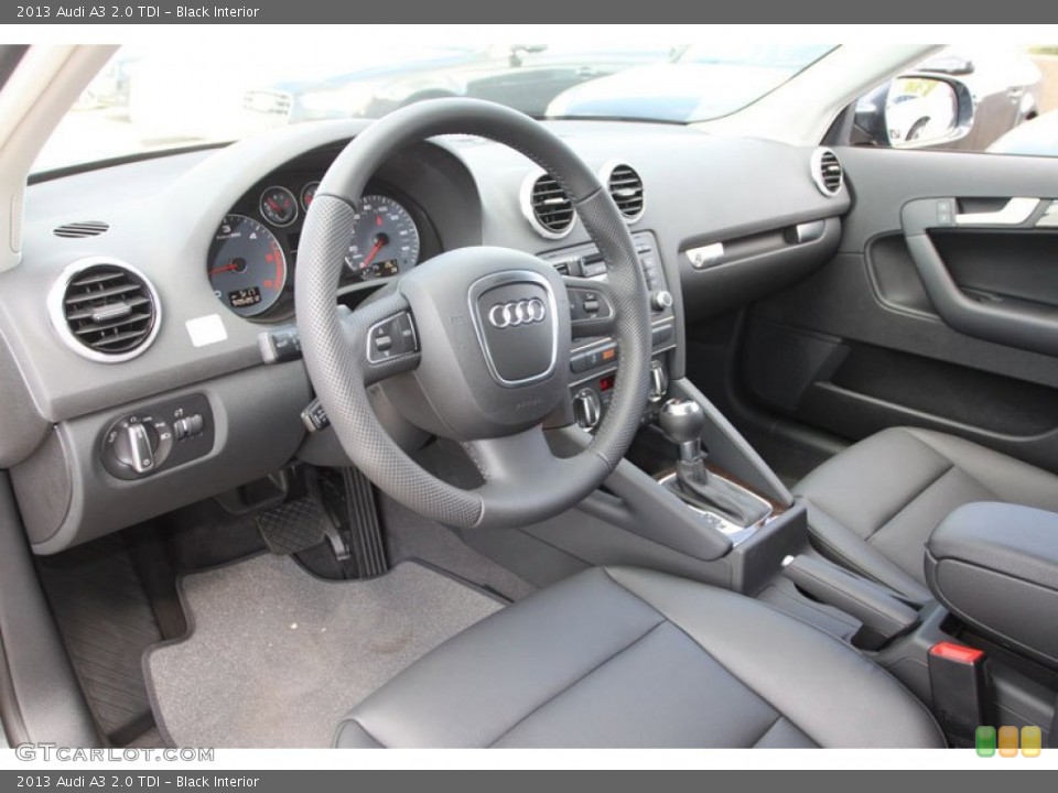 Black Interior Prime Interior for the 2013 Audi A3 2.0 TDI #70371864