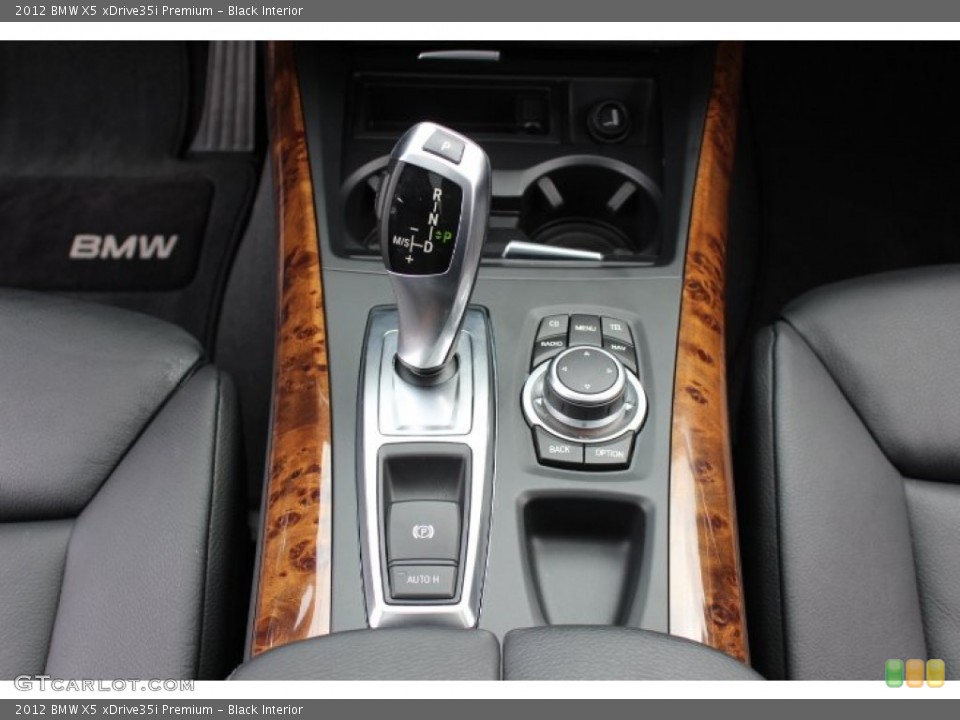 Black Interior Transmission for the 2012 BMW X5 xDrive35i Premium #70371876