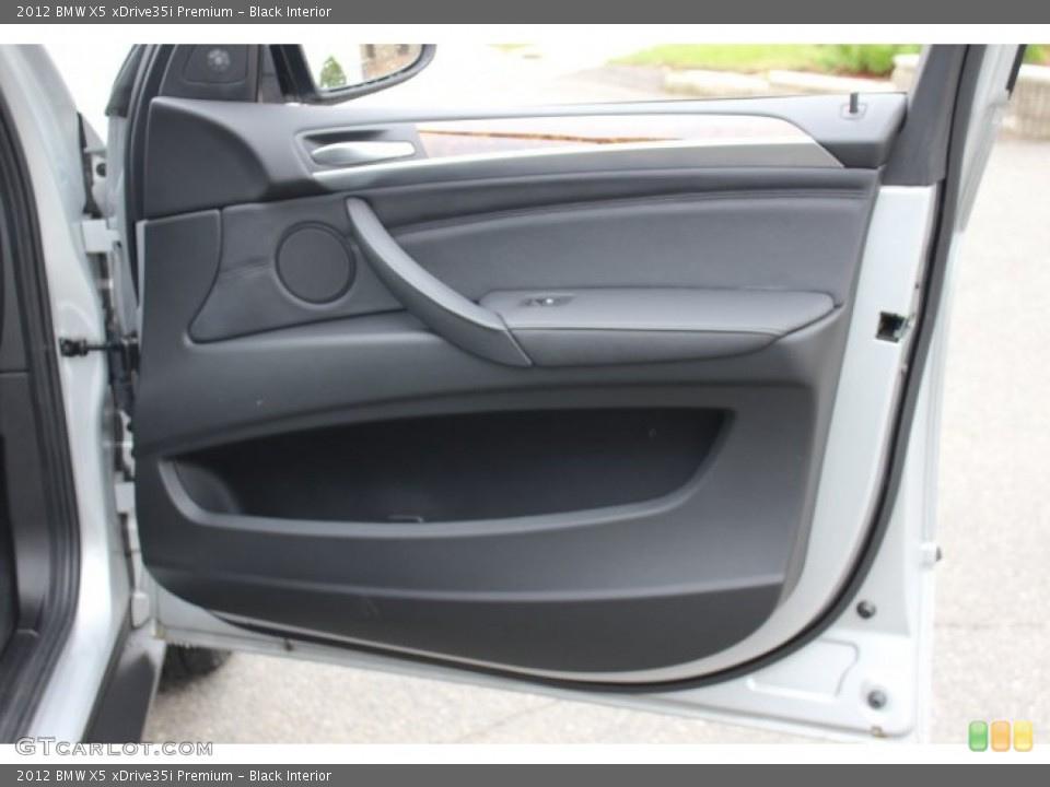 Black Interior Door Panel for the 2012 BMW X5 xDrive35i Premium #70371969
