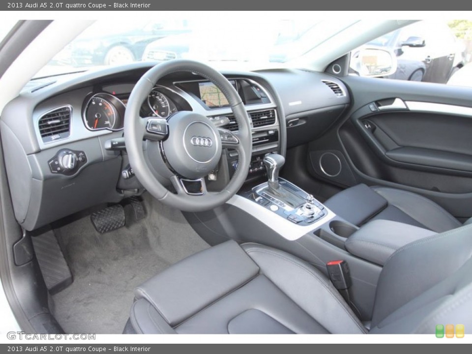 Black Interior Prime Interior for the 2013 Audi A5 2.0T quattro Coupe #70372098