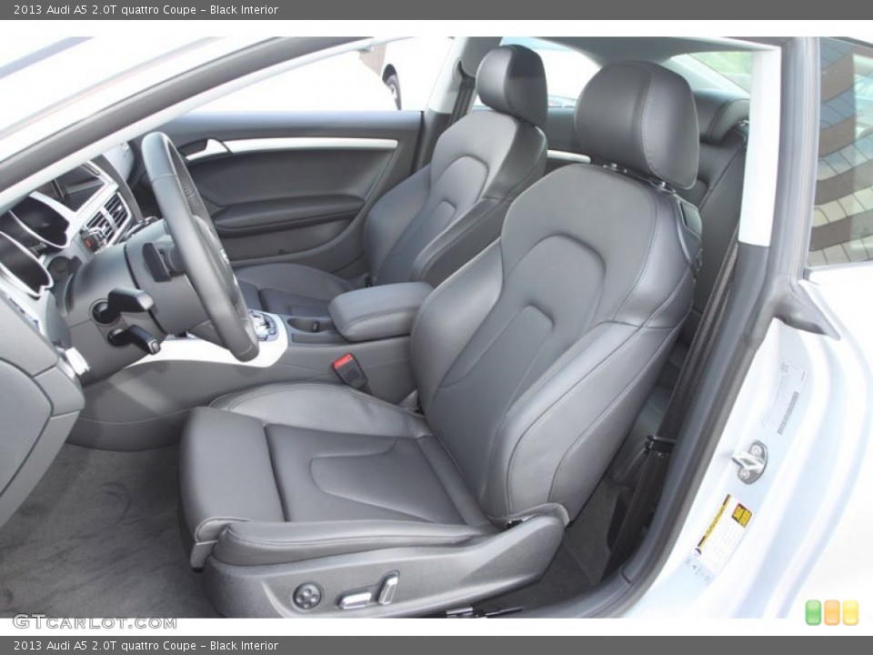Black Interior Front Seat for the 2013 Audi A5 2.0T quattro Coupe #70372108