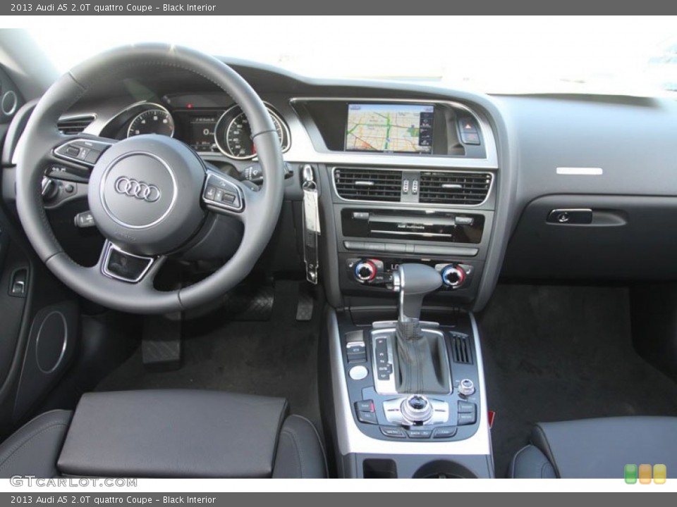 Black Interior Dashboard for the 2013 Audi A5 2.0T quattro Coupe #70372134